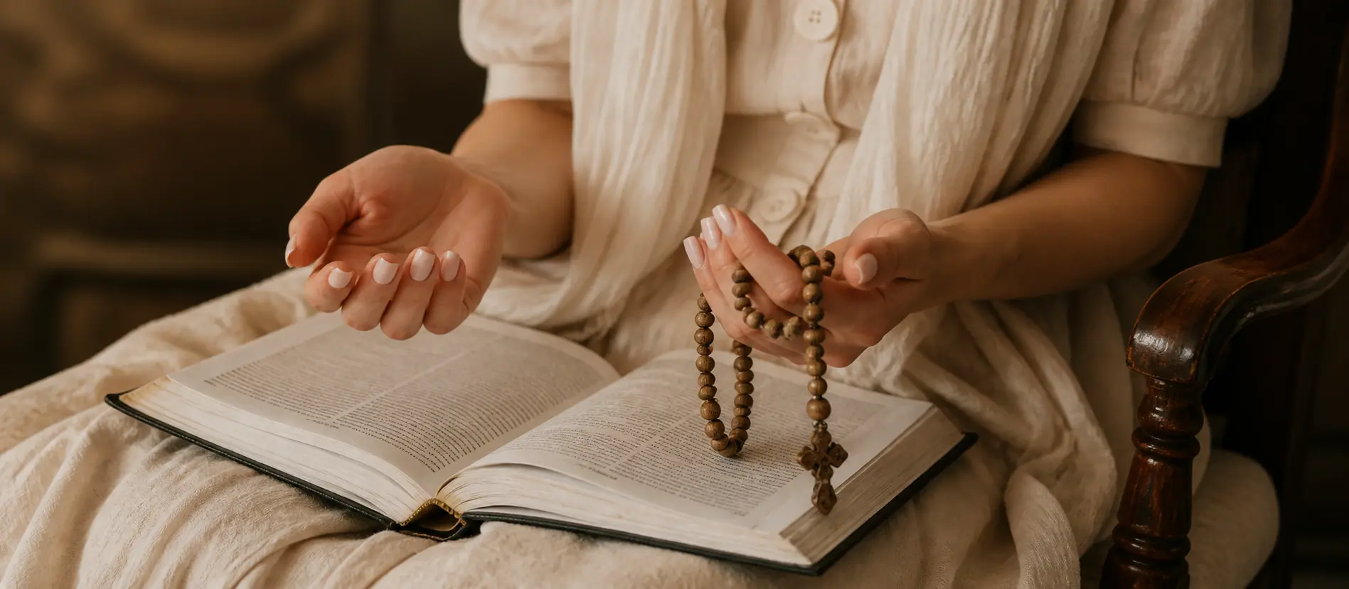 Imagem ilustrativa confiando na intercessão de Maria